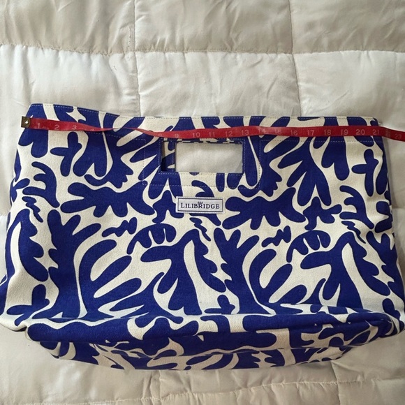 NEW The Lilibridge Bag canvas tote Beach Vacation Cafe Matisse - Picture 6 of 8